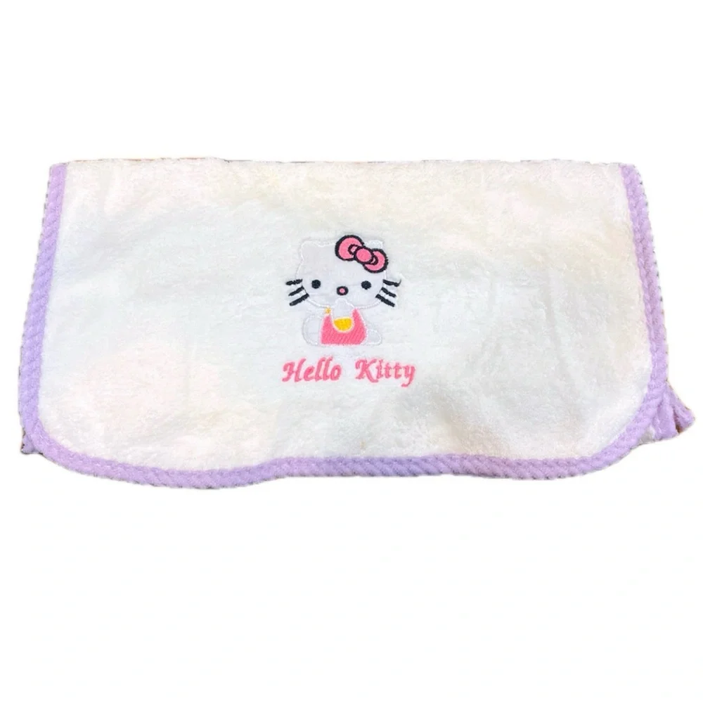 NWOT Hello Kitty Embroidered Hand Towel